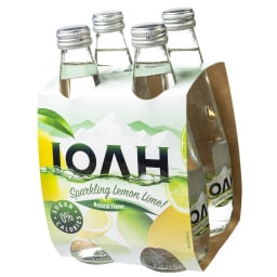 ΙΟΛΗ | Ανθρακούχο Νερό Λεμόνι Λάιμ 4x330ml