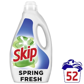 SKIP | Υγρό Πλυντηρίου Ρούχων Spring Fresh 52 Μεζούρες