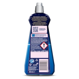 FINISH | Υγρό Εκθαμβωτικό Πλυντηρίου Πιάτων Rinse Aid 400ml