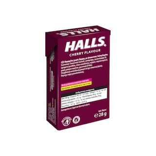 HALLS | Καραμέλες Κεράσι 28g