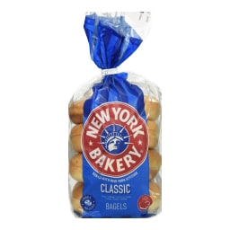 NEW YORK | Ψωμάκια Bagel Κλασικά 300g