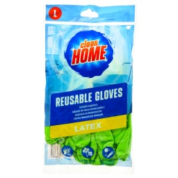 CLEAN HOME | Γάντια Πολλαπλών Χρήσεων Large Latex 2 Τεμάχια