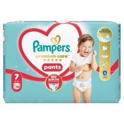 PAMPERS | Πάνες Βρακάκι Premium Pants Νο7 40 Τεμάχια