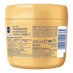 NIVEA | Κρέμα Σώματος Cocoa Nourish 400ml