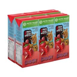 NUTRI VALLEY | Φρουτοποτό Scooby Doo Κόκκινα Φρούτα 6x250ml