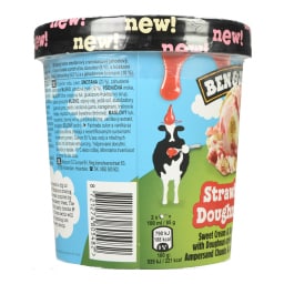 BEN & JERRY'S | Παγωτό Strawberry Doughnut 393g