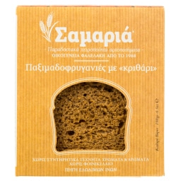 ΣΑΜΑΡΙΑ | Παξιμαδοφρυγανιές με Κριθάρι 180g