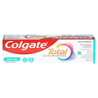 COLGATE | Οδοντόκρεμα Total Active Prevention Fresh Mint 75ml