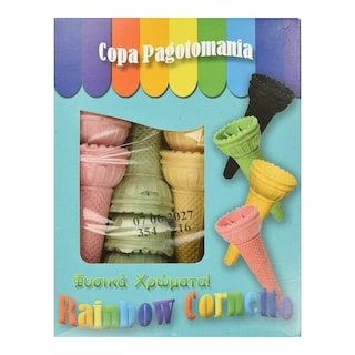 PAGOTOMANIA | Χωνάκια Παγωτού Χρωματιστά 68g