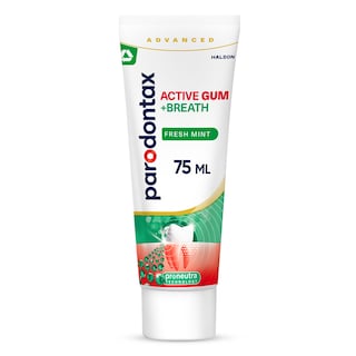 PARODONTAX | Οδοντόκρεμα Active Gum +Breath Fresh Mint 75ml