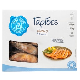 ΑΒ | Shrimps Atlantic Size 3 Frozen 425g