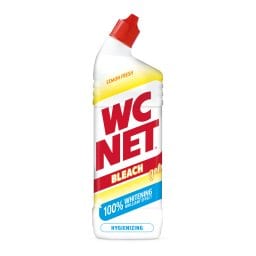 WC NET | Υγρό Καθαριστικό Λεκάνης Gel Λεμόνι 750ml