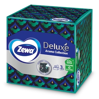ZEWA | Χαρτομάντηλα Επιτραπέζια Deluxe Aroma 3 Φύλλα 112g