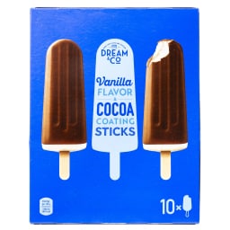 DREAM & CO | Παγωτό Ξυλάκι Βανίλια Κακάο 10x40g
