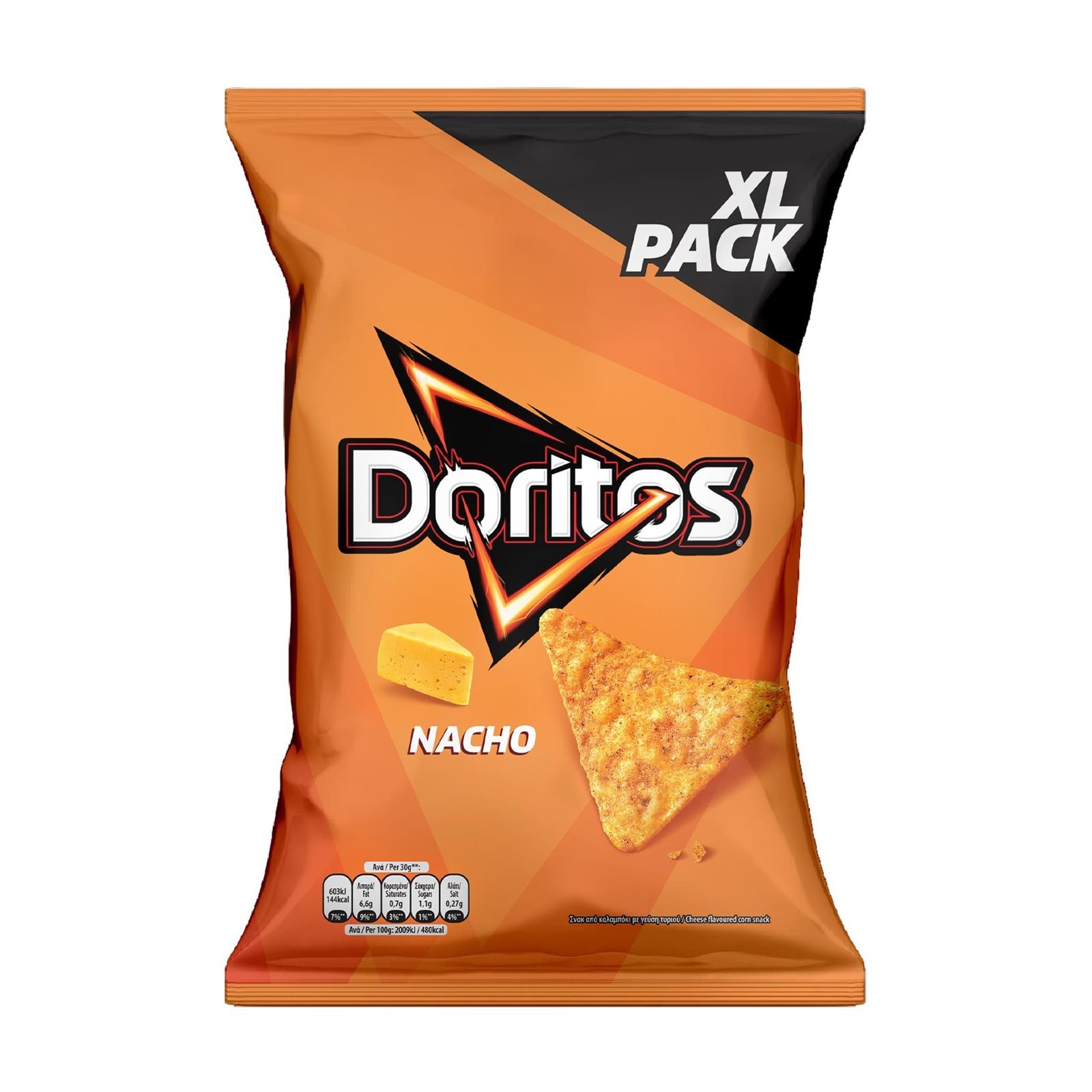 DORITOS Σνακ Καλαμποκιού Nacho 180g