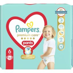 PAMPERS | Πάνες βρακάκι  31 Τεμάχια
