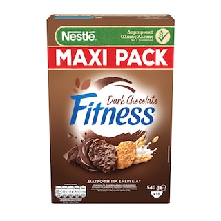 FITNESS | Δημητριακά Ολικής Άλεσης με Μαύρη Σοκολάτα 540g