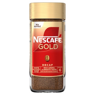NESCAFE | Στιγμιαίος Καφές Gold Decaf 95g