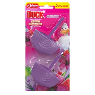 DUCK | WC Block Aqua Purple 4in1 Hibiscus Hyperspace 2x36g