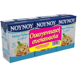 ΝΟΥΝΟΥ | Κρέμα Γάλακτος Light 3x200ml