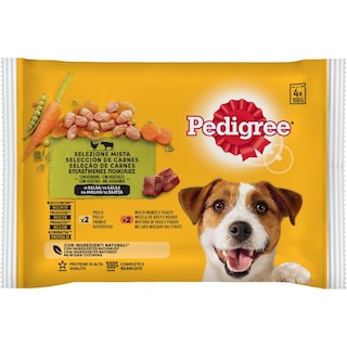 PEDIGREE | PEDIGREE BEEF/CHICKEN VEG. 4Χ100G