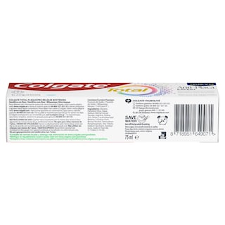 COLGATE | Οδοντόκρεμα Total Plaque Whitening 75ml