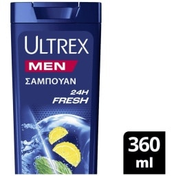 ULTREX | Σαμπουάν 24h Fresh 360ml