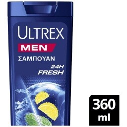 ULTREX | Σαμπουάν 24h Fresh 360ml