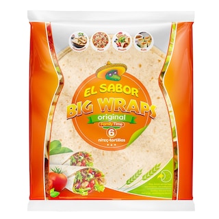 EL SABOR | Πίτες Tortillas Big Wraps 370g