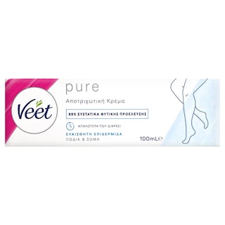 VEET | ΑΠΟΤΡΙΧΩΤΙΚΗ ΚΡΕΜΑ ΓΙΑ ΕΥΑΙΣΘΗΤΕΣ ΕΠΙΔΕΡΜΙΔΕΣ 100 ML