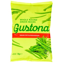 GUSTONA | Φασολάκια Στρογγυλά Κατεψυγμένα 1kg