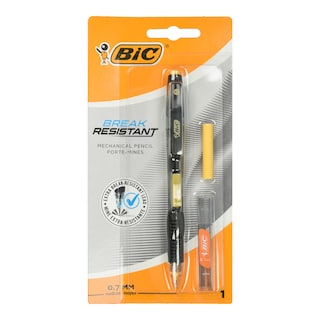 BIC | Μηχανικό Μολύβι Break Resistant + 6 Ανταλλακτικά 1 Τεμάχιο