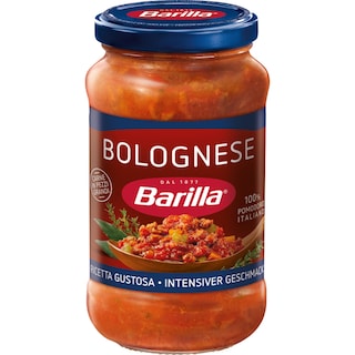 BARILLA | Σάλτσα Bolognese Χωρίς Γλουτένη 400g