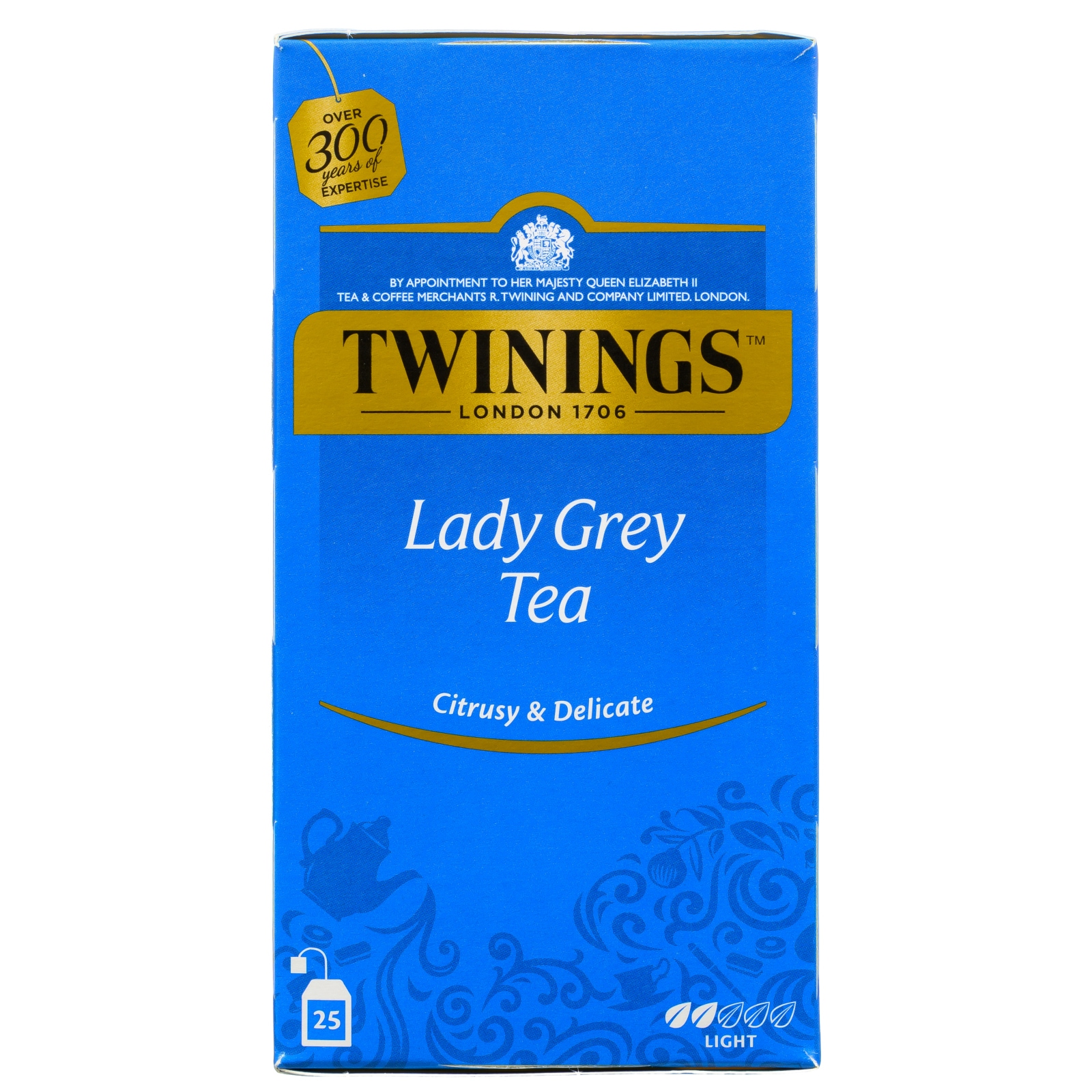 TWININGS Τσάι Μαύρο Lady Grey 25x2g