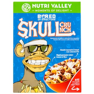 NUTRI VALLEY | Δημητριακά Skull Crunch 375g