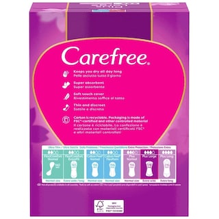 CAREFREE | Σερβιετάκια Plus Large 48 Τεμάχια