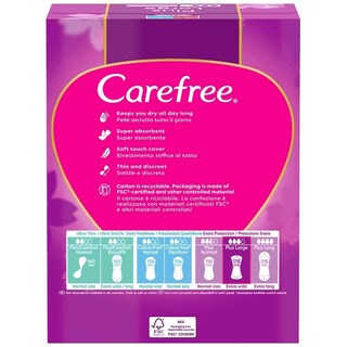 CAREFREE | Σερβιετάκια Plus Large 48 Τεμάχια