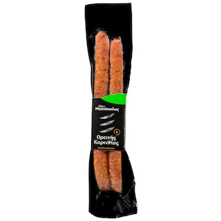 ΦΑΡΜΑ ΜΗΤΣΟΠΟΥΛΟΣ | Λουκάνικο Βόειο Χωριάτικο Ορεινής Κορινθίας 450g