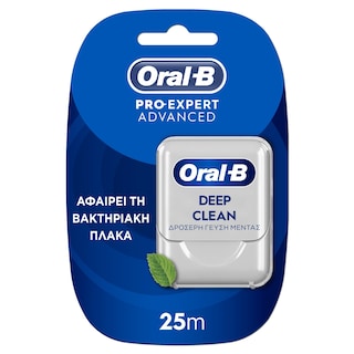 ORAL B | Οδοντικό Νήμα Advanced Deep Clean 25m 1 Τεμάχιο