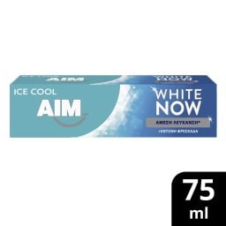 AIM | WHITE NOW | Οδοντόκρεμα Ice Cool Mint 75ml