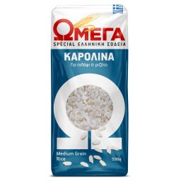 ΩΜΕΓΑ | Ρύζι Καρολίνα 500 gr