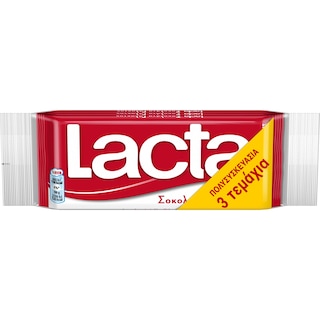 LACTA | Σοκολάτα Γάλακτος 3x60g