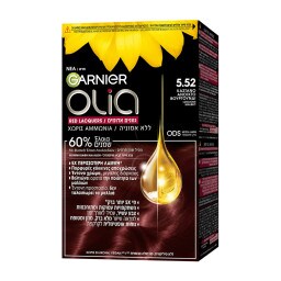 OLIA | Βαφή Mαλλιών 5.52 Καστανό Ανοιχτό Βουργουνδί 1 Τεμάχιο