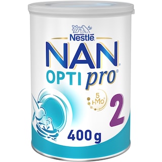 NAN | Γάλα Βρεφικό Σκόνη Optipro Νο2 6+ Μηνών 400gr