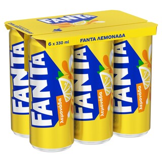 FANTA | Λεμονάδα Κουτί 6x330ml