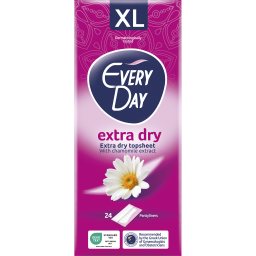 EVERY DAY | Panty Liners XL Extra Dry 24 Pieces