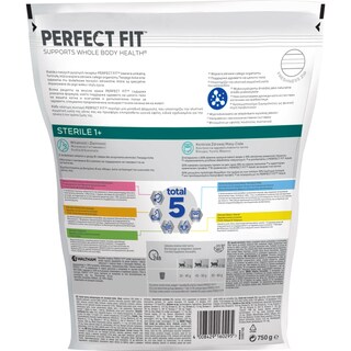 PERFECT FIT | Γατοτροφή με Μοσχάρι για Στειρωμένες Γάτες 750g