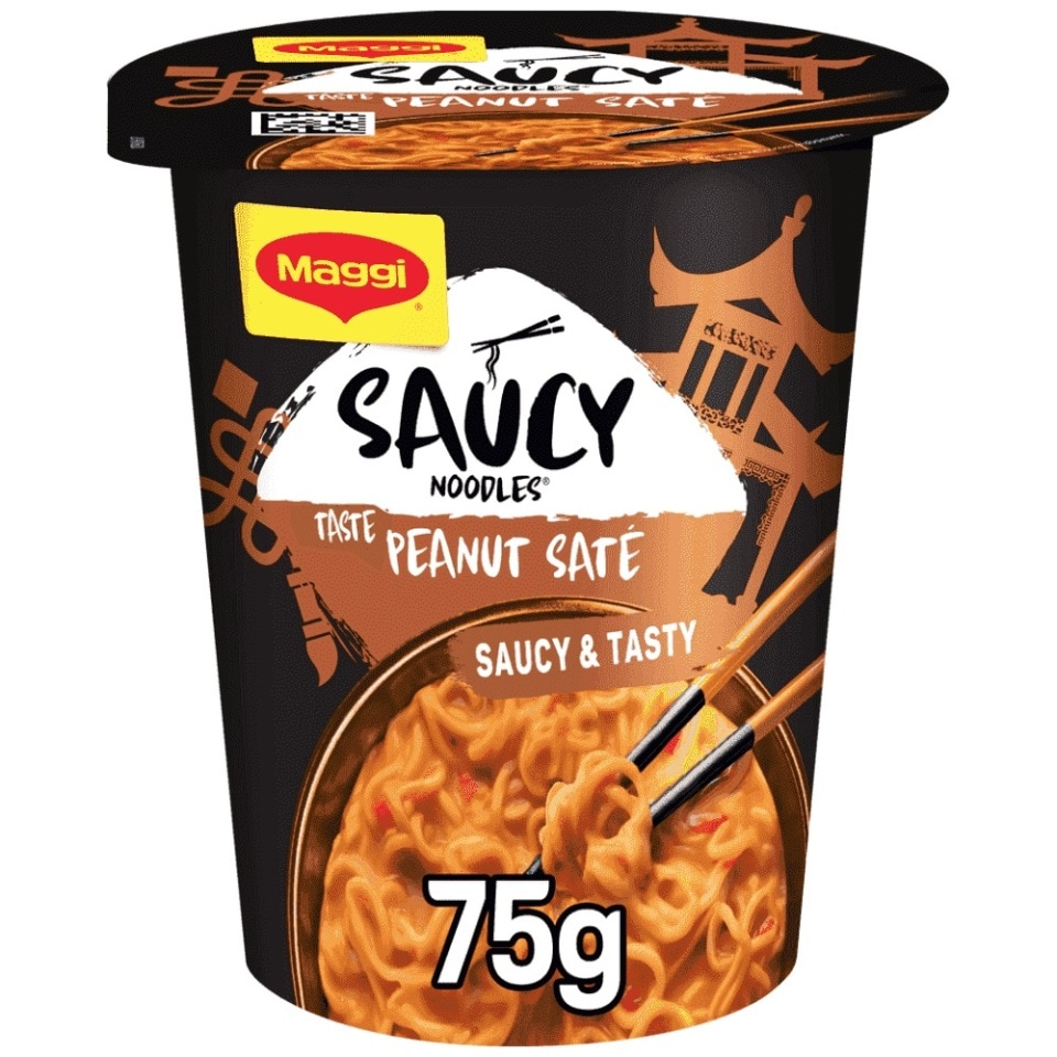 MAGGI Saucy Noodles Cup Peanut Sate 75g