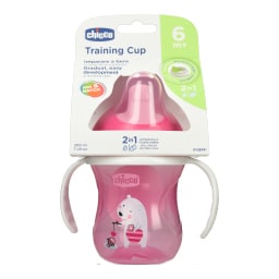 CHICCO | Εκπαιδευτικό Κύπελλο 6m+ Ροζ 1 Τεμάχιο