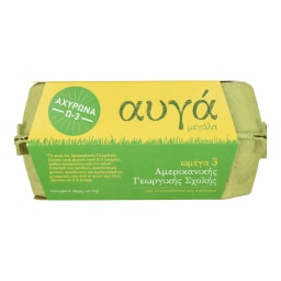 ΑΜΕΡΙΚΑΝΙΚΗ ΓΕΩΡΓΙΚΗ ΣΧΟΛΗ | Φρέσκα Αυγά Αχυρώνα Ω3 Μεγάλα 6 Τεμάχια